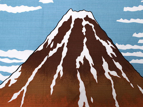 Furoshiki, Ukiyoe Series Red Mt. Fuji Pattern