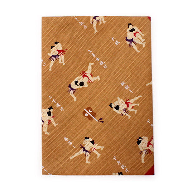 Small Furoshiki Brown Sumo Wrestling