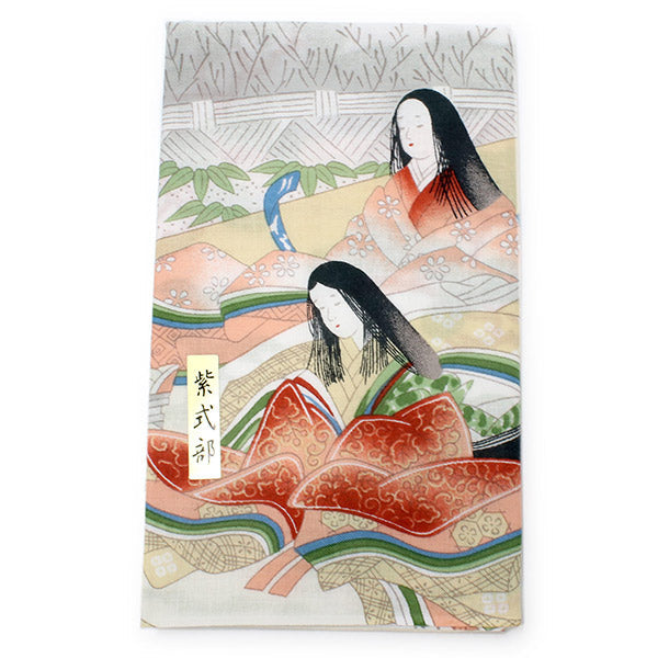 Ukiyoe Tenugui Hand Towel Murasakishikibu Pattern