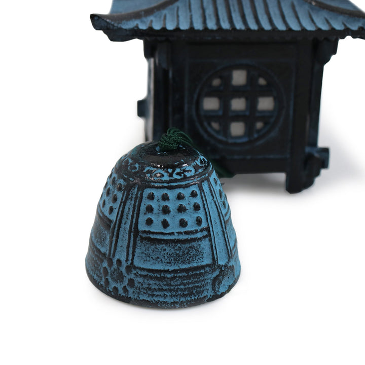 Furin,Japanese Wind Chime Nanbu Cast Iron Handcraft,Lantern and Small Bell