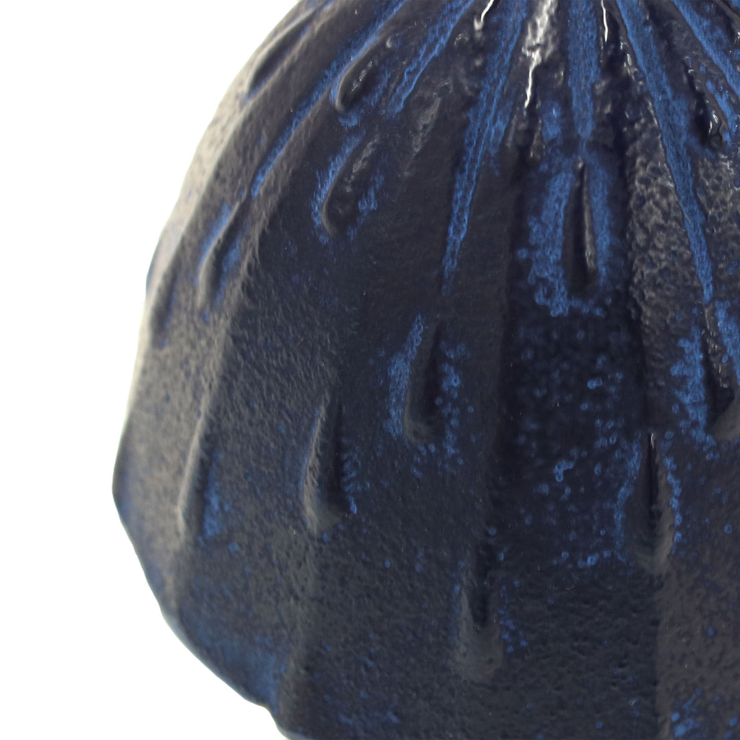 Japanese Furin Wind Chime – Nambu Cast Iron Hydrangea (Ajisai) Design, Made In Japan, Indoor/Outdoor
