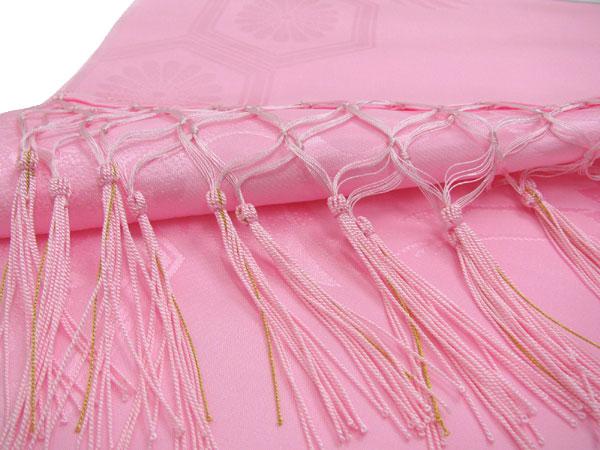 Girls' Shigoki Kimono Obi Sash Decoration -Pink