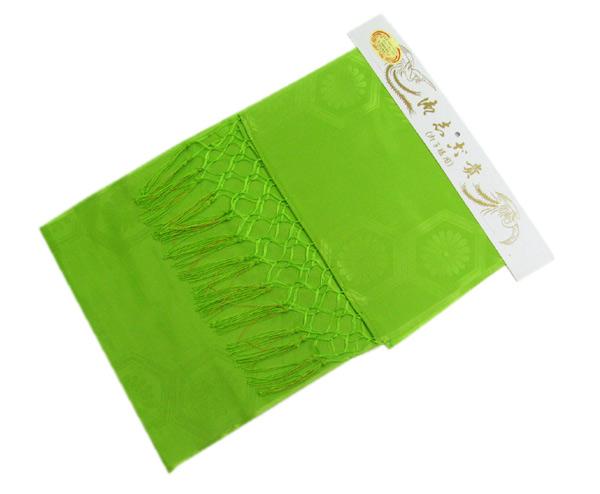 Girls' Shigoki Kimono Obi Sash Decoration - yellow green