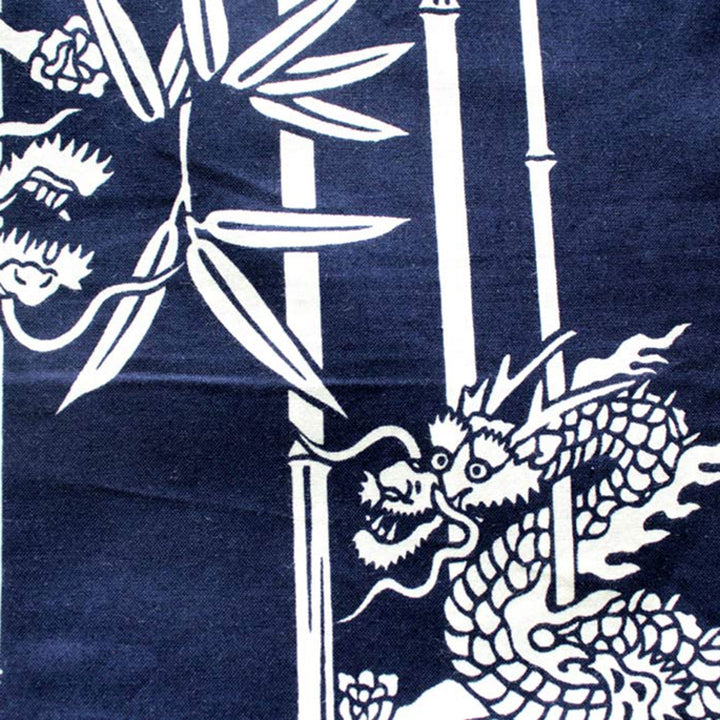 Men's Yukata Robe Japanese Summer Kimono -  Bamboo & Dragon