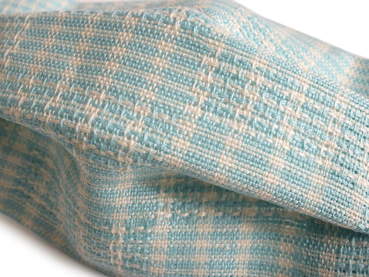 Reusable Washable Easy Breathe Japanese Linen x Silk Summer Mask - Mint Blue