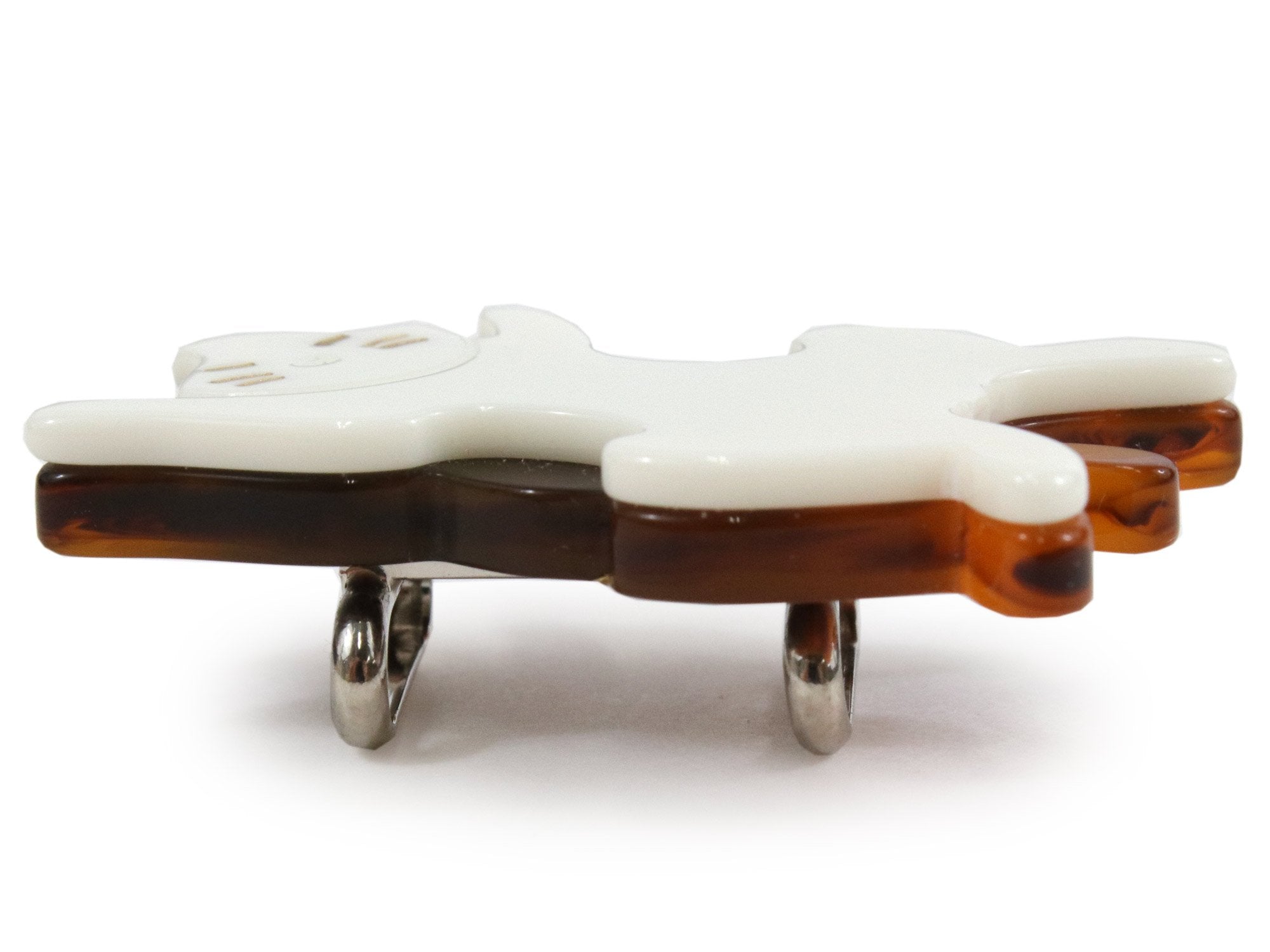 Obidome Sash Clip, Japanese Kimono Accessory - Acrylic Dog Cat