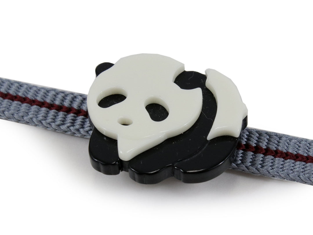 Obidome Sash Clip, Japanese Kimono Accessory - Acrylic Dog Cat Panda