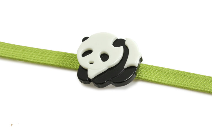 Obidome Sash Clip, Japanese Kimono Accessory - Acrylic Dog Cat Panda