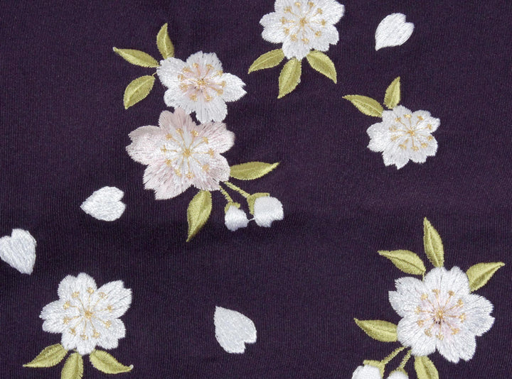 Women's Hakama Skirt Cherry Blossom Embroidery, Hakama Only