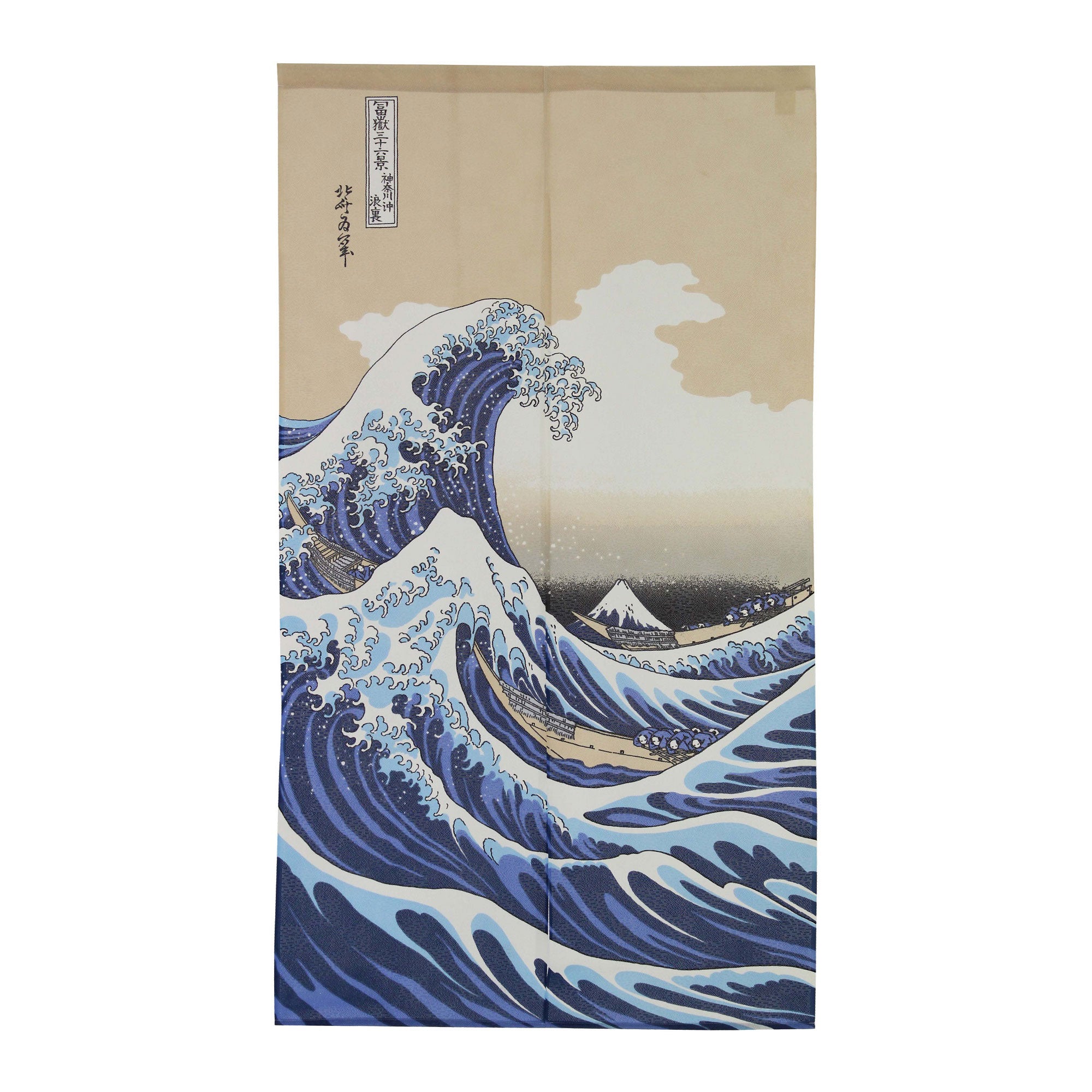 Noren Japanese Doorway Curtain Tapestry Ukiyoe 