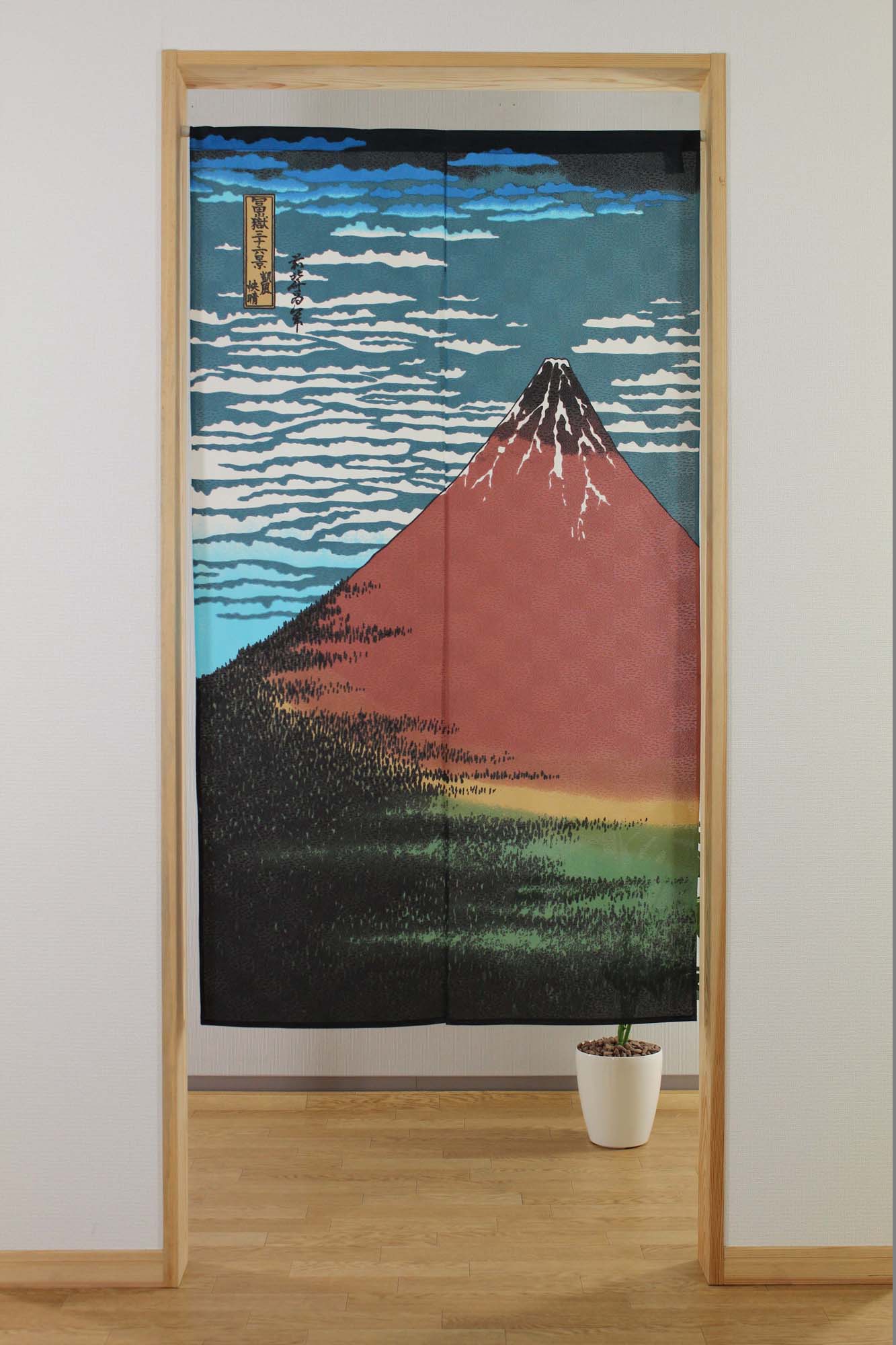 Noren Japanese Doorway Curtain Tapestry Ukiyoe 