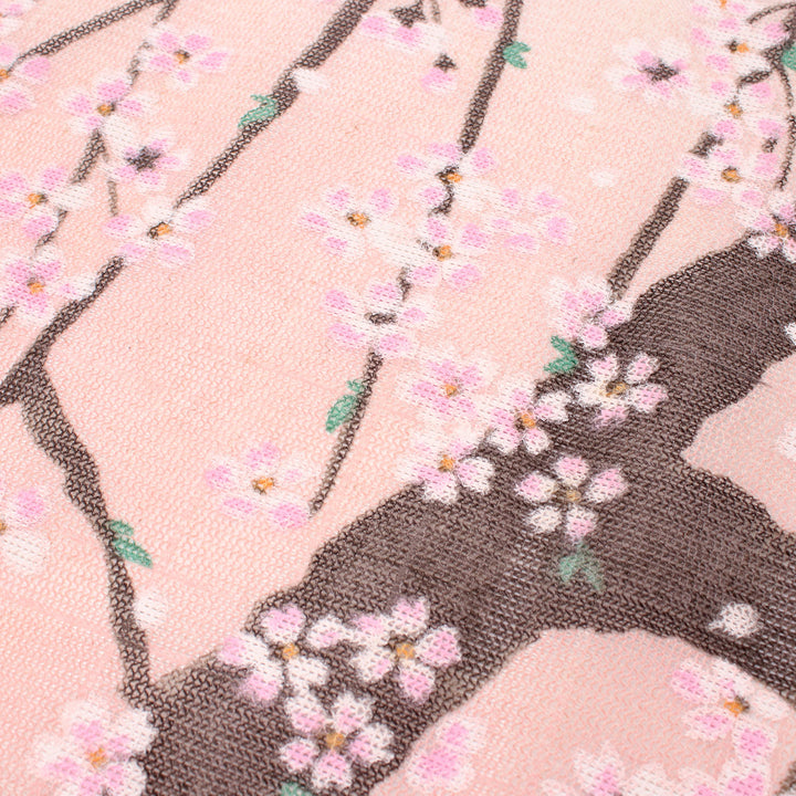 Noren Japanese Doorway Curtain  "Weeping Cherry(Shidare Sakura)"