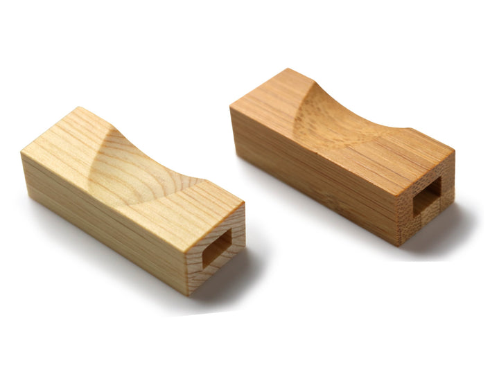 Bamboo / Hinoki Cypress Hashioki Utensil Chopstick Rest Holder