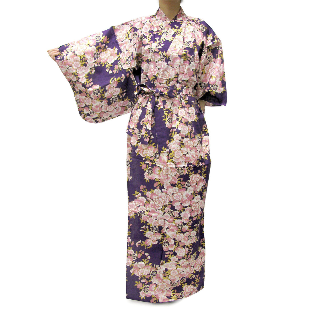 Women's Yukata Robe Japanese Summer Kimono Women's Yukata Robe Japanese Summer Kimono